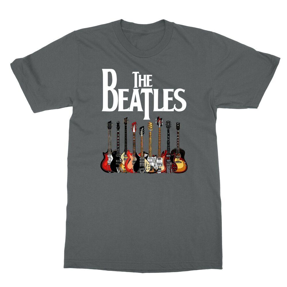 Футболка унисекс с гитарами The Beatles