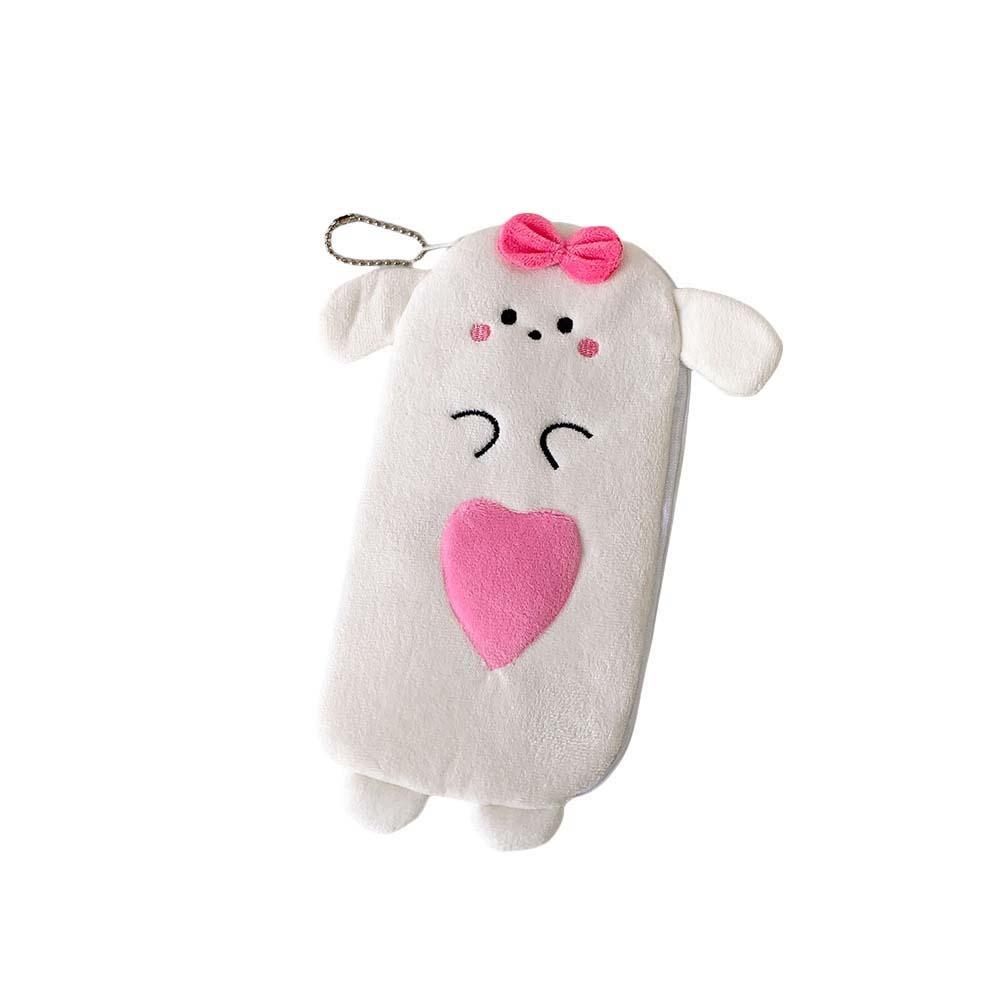 Watermelon Banana Animal Stationery Bag Plush Korean Style Pencil Case  Children