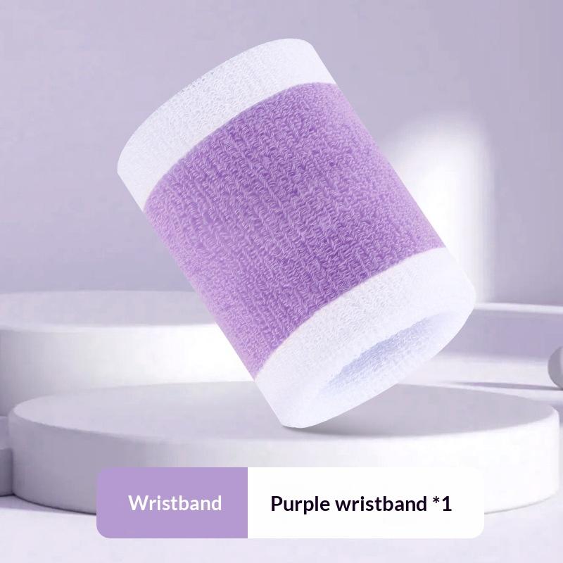 Badminton And Tennis Wristbands Moisture-Absorbing And Anti-Sweating Wrist Protectors Headscarves For Protecting The Wrists