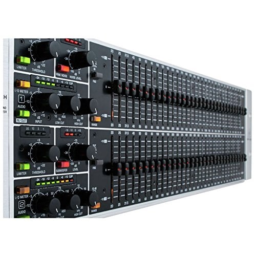Behringer FBQ6200HD 31-Band Stereo Graphic Equalizer with Feedback Detection and Subwoofer Output