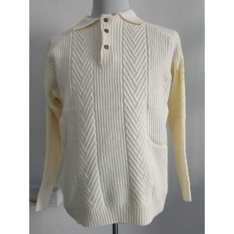 Men's Slim Fit Fashion Collar Knit Sweater