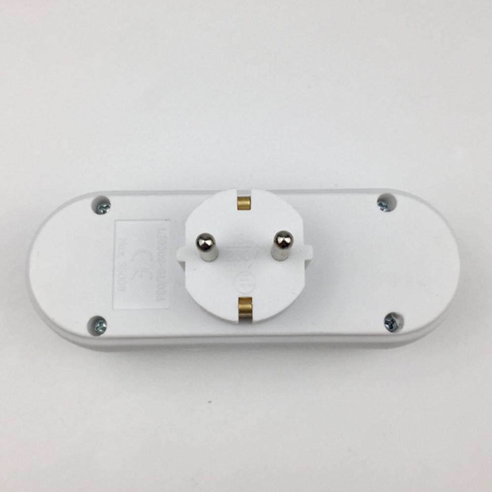 16a EU De Plug Converter 3500 Вт 250 В Преобразование мощности 1 выход 3 розетки Умный дом Портативная настенная розетка подходит для путешествий и дома