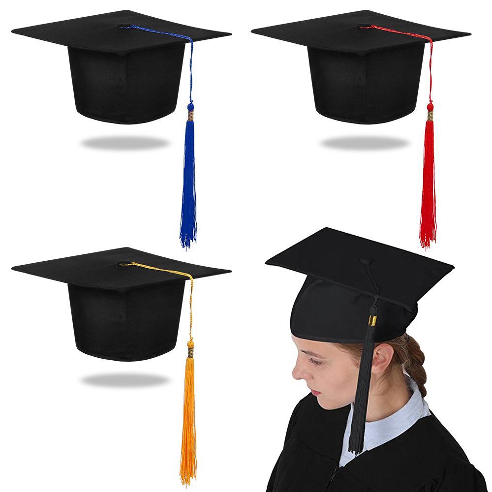 Congrats Grad Mortarboard Cap Degree Ceremony Party Supplies Unisex Graduation Hat