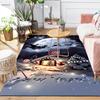 1Pc Christmas Night Magic Rug Office Carpet Indoor Outdoor Doormat Nonslip Soft Living Room Christmas Halloween Gift D922312