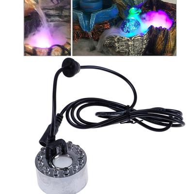 Светодиодный фонтан для воды на Хэллоуин, пруд, туманообразователь, мини-генератор тумана, распылитель для пруда, сада, украшение для Хэллоуина, Рождественской вечеринки