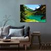 WCIC Новая художественная ткань Красивая пейзажная живопись Украшение сцены Картина Сцена Домашний фон Украшение стены Картина Подвесная картина