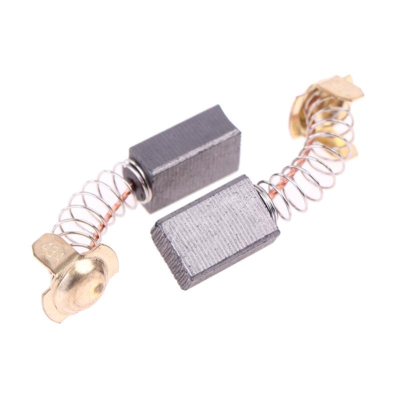 10Pcs Angle Grinder Carbon Brushes 7*11*17Mm Power Tool Motors Spare Parts