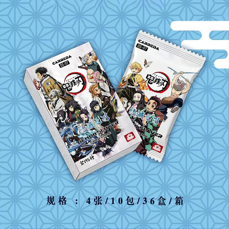 Карточка Kimetsu no Yaiba Английская версия Танджиро Незуко Канроджи Ограниченная карта SGR Аниме Периферия Коллекция Карточки Игрушки Подарки