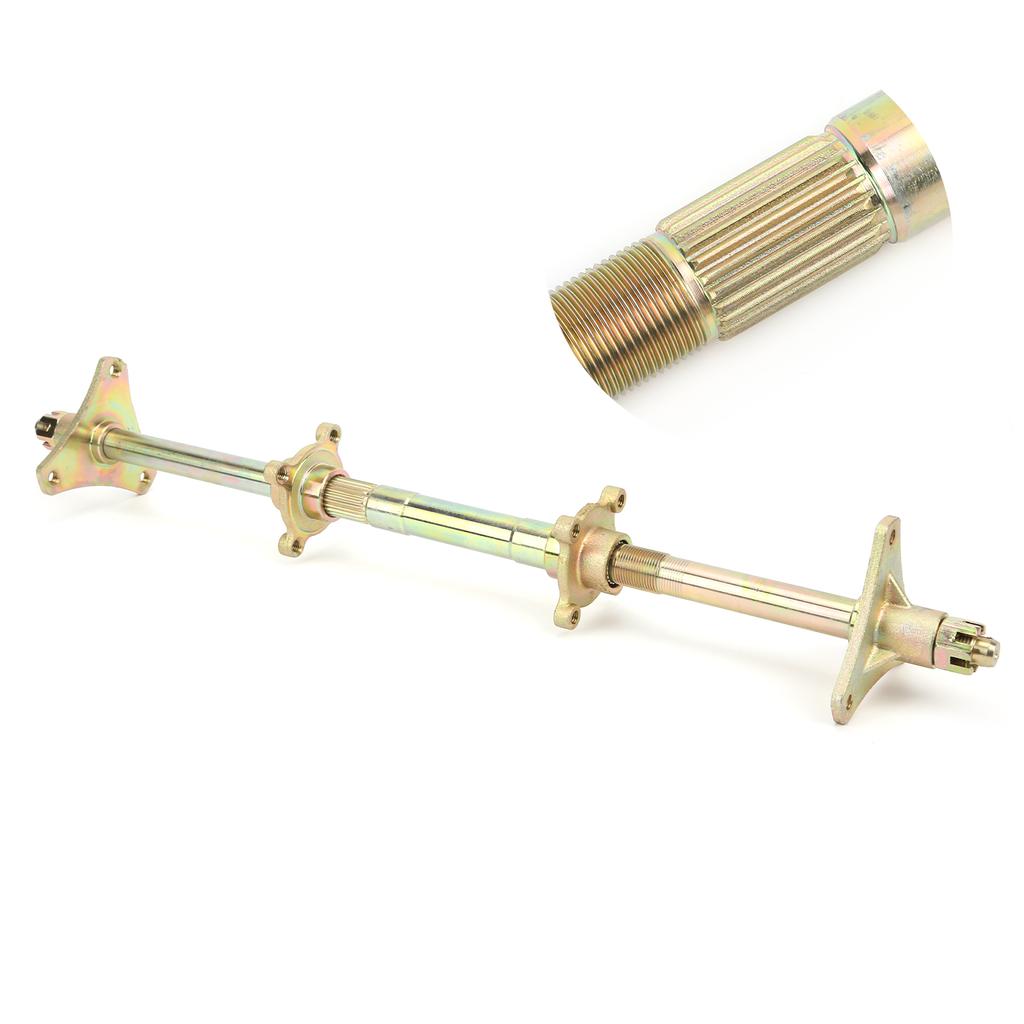 Комплект заднего моста в сборе со стальным фланцем ступицы звездочки для замены квадроцикла 50cc‑110cc