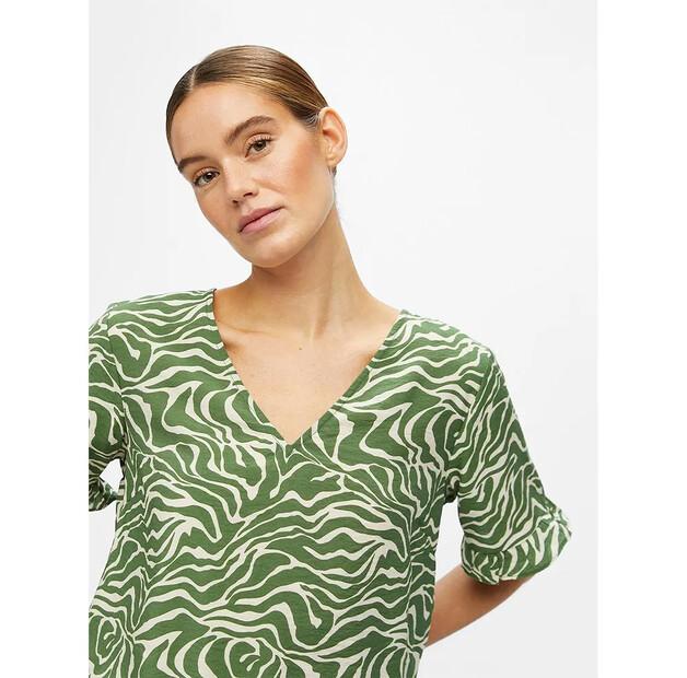 Object Seline Short блузка с рукавами