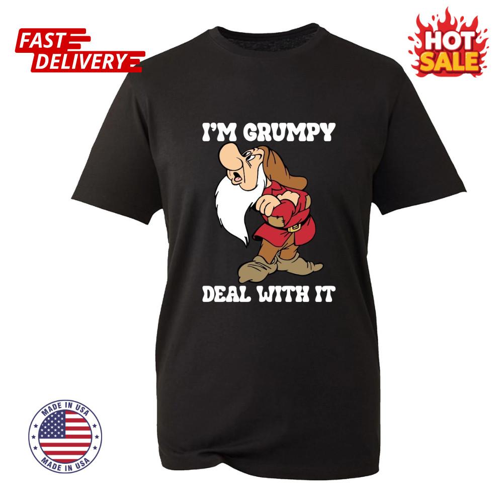 SALE Grumpy Inspired t-shirt Funny Unisex Tshirt Meme Dwarft t shirt gift top