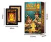 Inca Treasure Hunt: Portable Edition - Luck & Strategy Table Game for 3-8 Players, Perfect for Family Fun & Team Building
