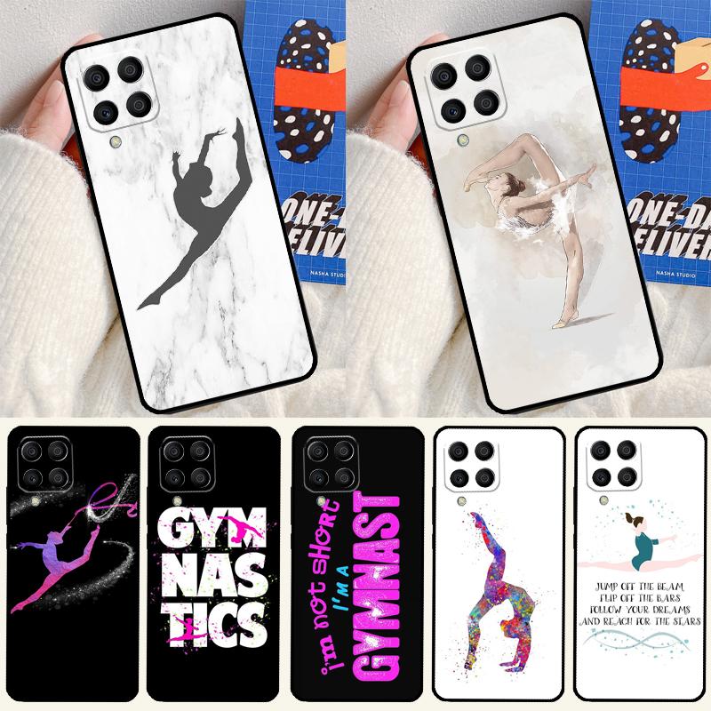 Люблю гимнастику Чехол для Samsung Galaxy M54 M21 M33 M53 M13 M12 M32 M52 M11 M31 M35 M55 M15 M14 M34 M06 M16
