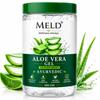 MELD Wellness Гель Алоэ Вера 500 г Упаковка 1 шт. | Для Лица, Волос и Кожи | Акне, Прыщи, Черные Точки, Сухая Кожа, Перхоть, Солнечные Ожоги, Сияющая Кожа | Нелипкий Ayu