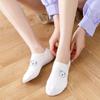 10Pairs Thin Cute Boat Socks Sweet Bear White Socks Fashion Women Invisible Socks  Comfortable