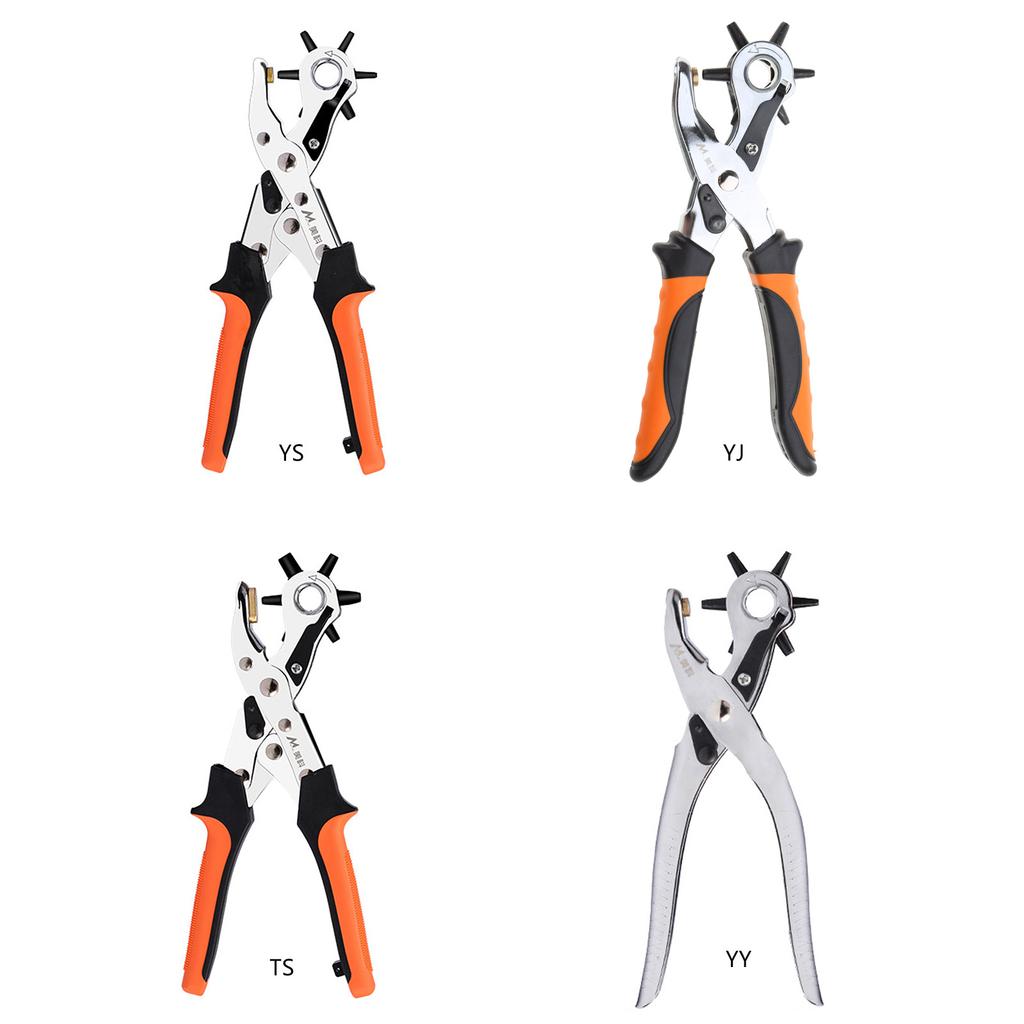 Professional Leather Hole Puncher Leather Punch Tool for Belts Watch Bands Handbag Straps Leather Hole Puncher for Craft