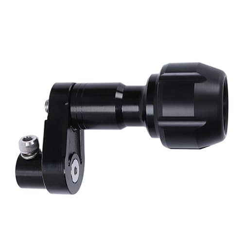 YUANYE для Ninja400 Ninja250 Слайдер рамы Защита обтекателя Мотоциклетный кузов Алюминиевый сплав Защита от опрокидывания Клей/Защита от опрокидывания (черный)