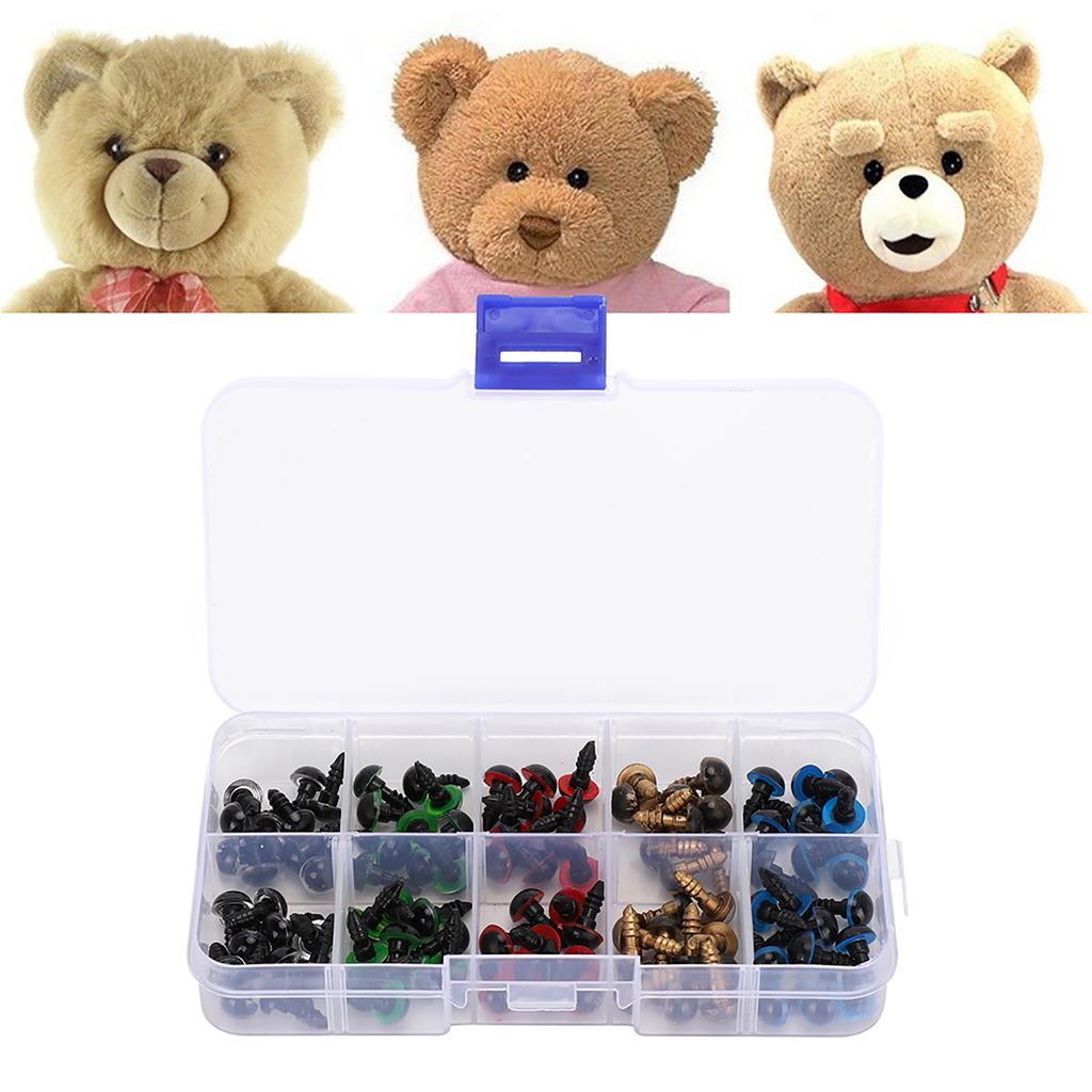 Кукольные глаза Пластиковые Поделочные Цветные Сделай сам Детские Плюшевый мишка Плюшевая игрушка-животное Аксессуары