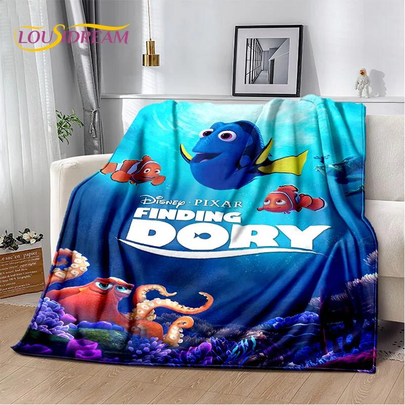 29 Style Cute Finding Nemo Cartoon Sea World Blanket,Flannel Soft Throw Blanket for Home Bedroom Bed Sofa Picnic Office Kid Gift