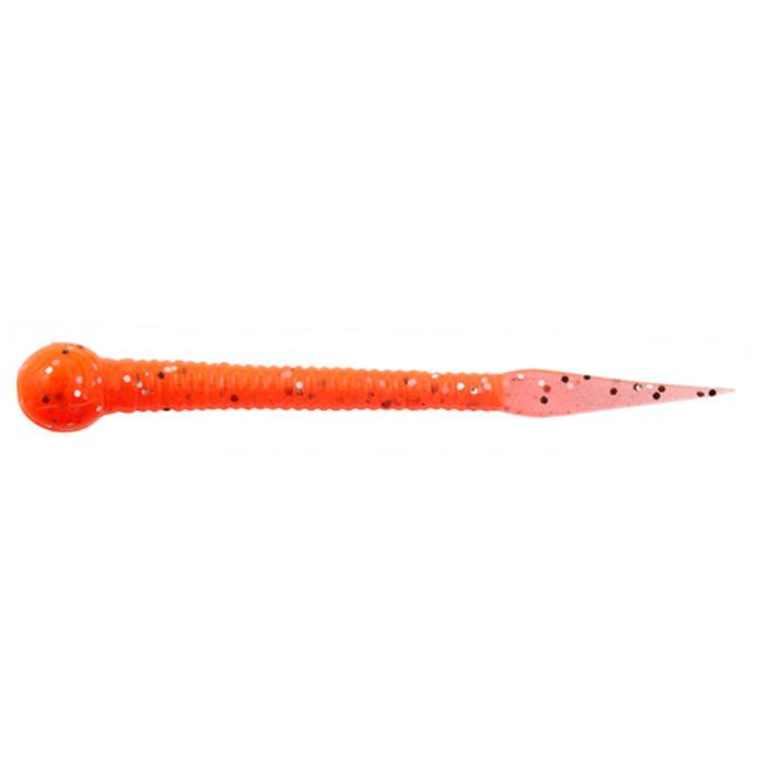 Приманка силикон Lucky John Floating Trout Slug 2.5inch/10pcs в форме червя, плавающая