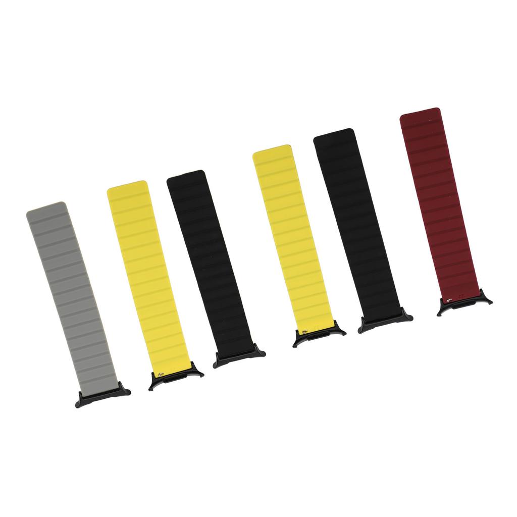 Magnetic Watch Band for Galaxy Watch 7 Ultra 47mm Water Resistant Soft Silicone Adjustable Replaceme