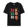 Ho Ho Ho Retrievers Golden Xmas Outfit Christmas Costume T-Shirts New Arrival O-Neck Group 100% Cotton Men T-Shirts Printed On