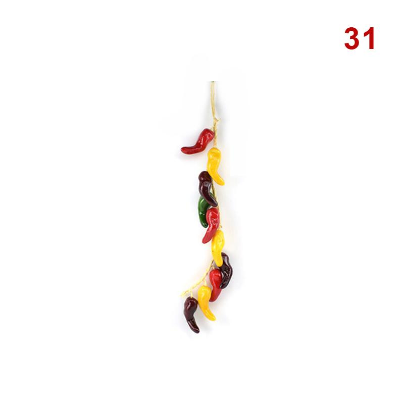 Искусственные фрукты овощи искусственная имитация поддельная еда перец чили тыква реквизит для фотографий для украшения стены комнаты дома