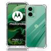 Прозрачный силиконовый противоударный чехол Coque для Motorola Moto G35, защитный корпус для объектива G05 G85 Edge 60 Fusion 50 Neo Edge60 Pro