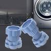 4Pcs Universal Adjustable Height Washing Machine Foot Pads Anti Vibration Refrigerator Base Fixed Pad Support Stands