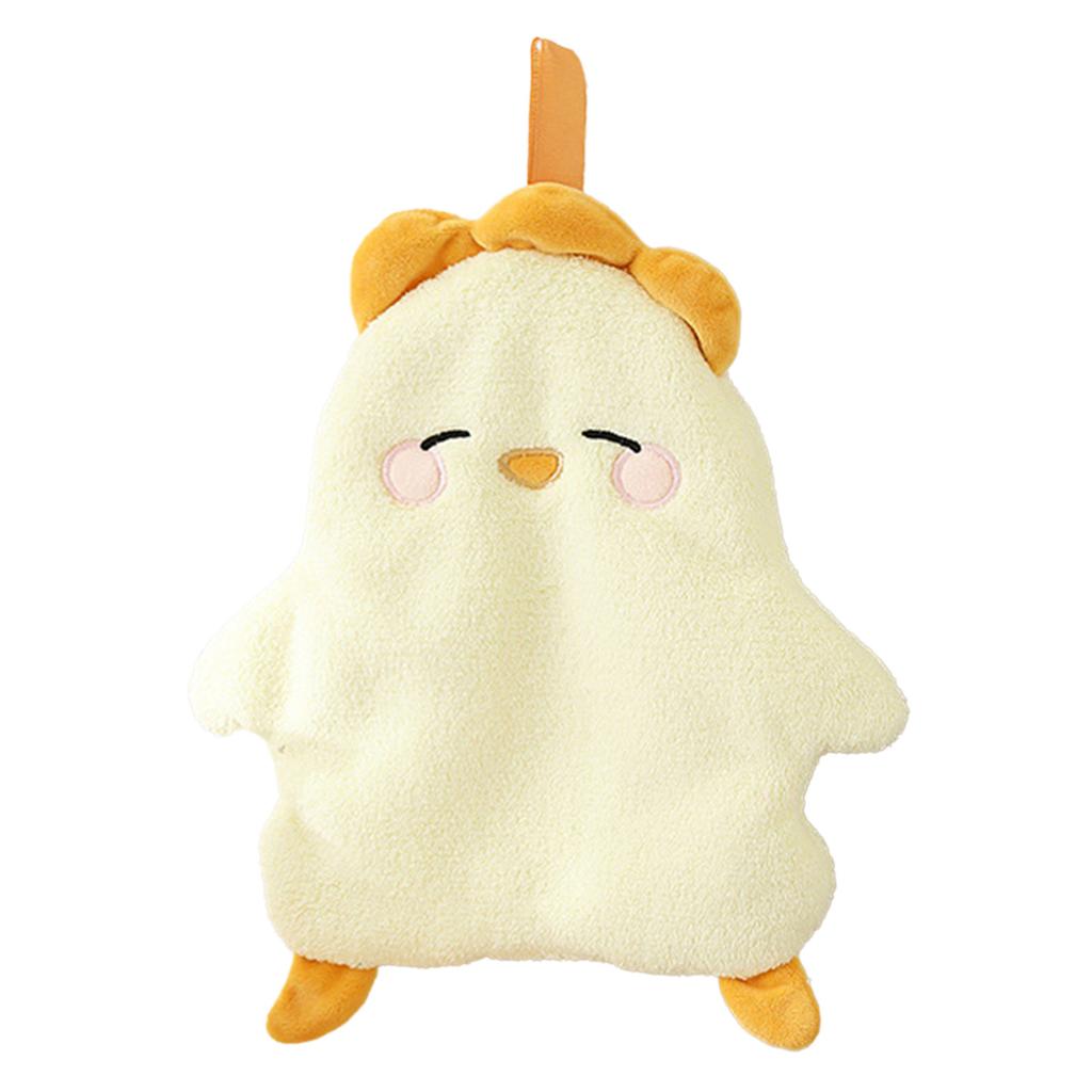 Животное Ручное полотенце Мягкое Милое Настенное Посудное полотенце Полотенце для сушки рук для кухни ванной