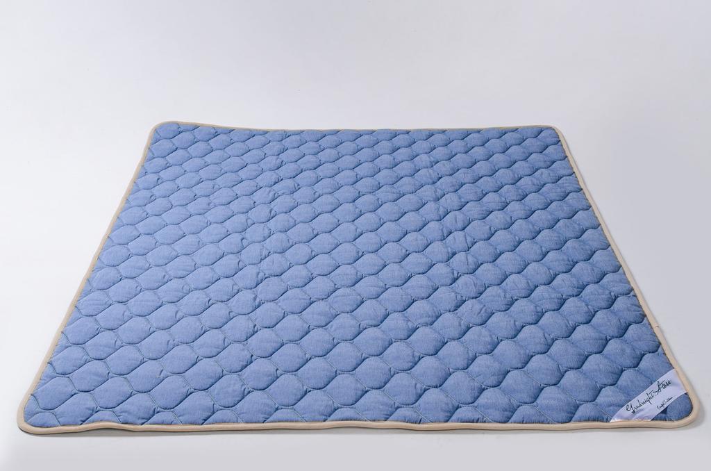 Merino Wool Mattress Cover Goodnight.Store Blue