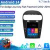 9,7-дюймовый автомобильный радиоприемник с мультимедиа Carplay Video GPS для Dodge Journey Fiat Freemont 2012-2014 Android 14 стерео навигационный плеер экран