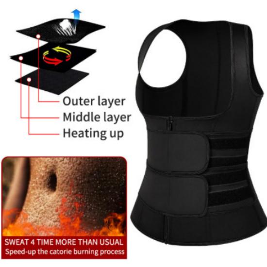 Для женщин сауна пот жилет талии Cincher Body Shaper живота Faja Shapewear неопрена талии тренер корсет