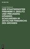 Книга Der Staatsminister Freiherr V. Zedlitz Und Preu??ens Hoheres Schulwesen Im Zeitalter Friedrichs Des Gro??en