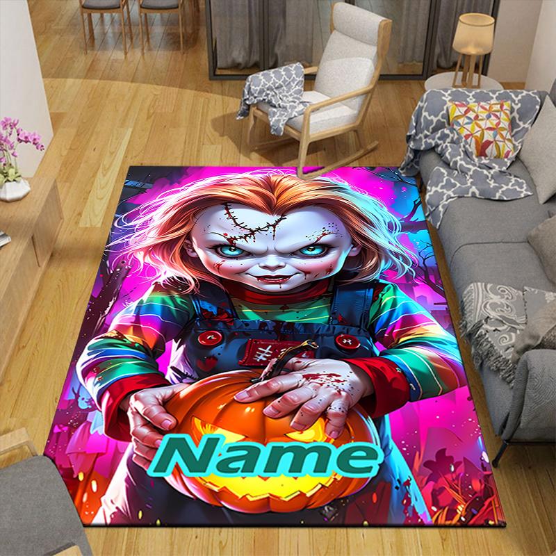 Custom 1Pc Chucky'S Honeymoon Horror Rug Office Carpet Indoor Outdoor Entrance Doormat Nonslip Soft And Comfortable Living Room D291518