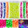 Flat Glass Rhinestone Neon Diy Nail Art Jewelry Nail Mobile Phone Accessories Fluorescent Flat Bottom Drill