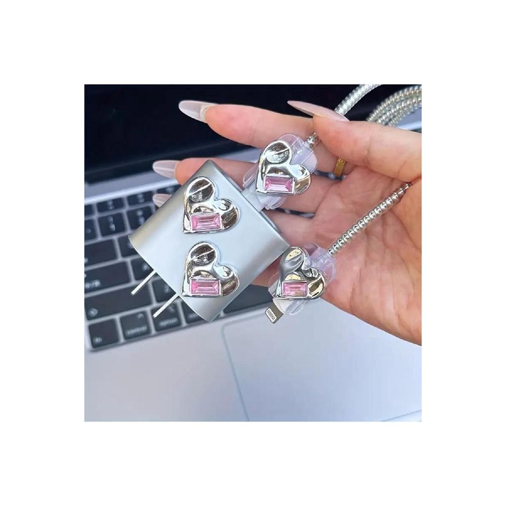 Чехол для зарядного устройства, совместимый с Iphone 18 Вт/20 Вт, защита зарядного кабеля, набор из 4 защитных чехлов для зарядки