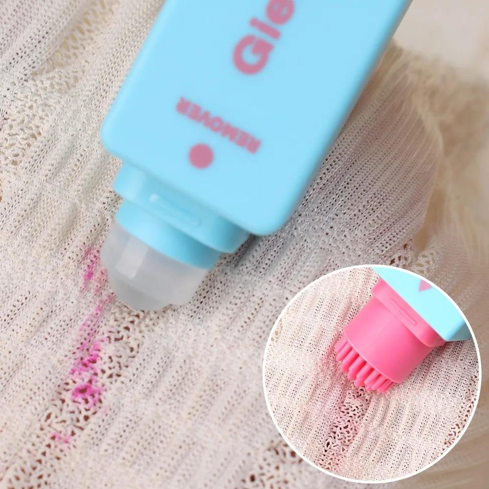 Portable Clothes Stain Remover Pen Double Head Instant Stain Treater Stick Water Free Grease Pen Travel Emergency Cleaning Tool