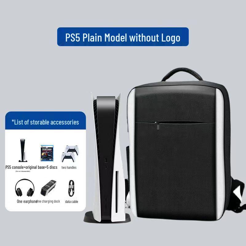 Рюкзак для хранения консоли PS5 Slim: Мужской портативный органайзер для контроллеров и аксессуаров