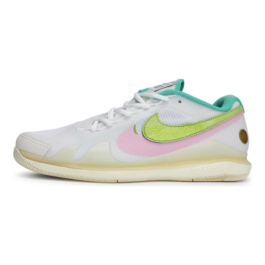 Nike Air Zoom Vapor Pro Нескользящие Устойчивые к истиранию Низкие Теннисные Кроссовки Унисекс Белый Розовый Зеленый HM3705-141(Team80-SBOX)