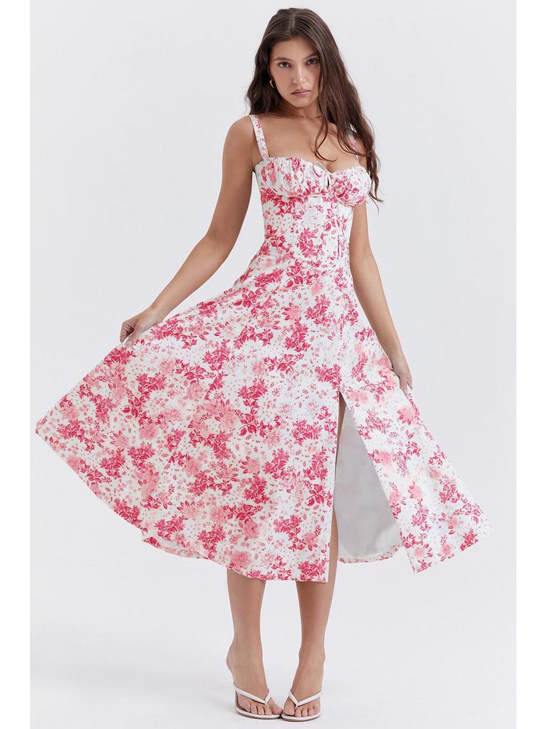 2026 Элегантное французское летнее платье-слинг высокого класса для женщин