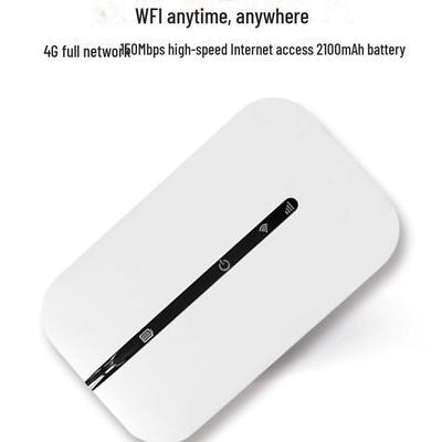 Портативный Wi-Fi-маршрутизатор 4G LTE: Мобильная точка доступа с поддержкой SIM-карты для автомобиля и путешествий