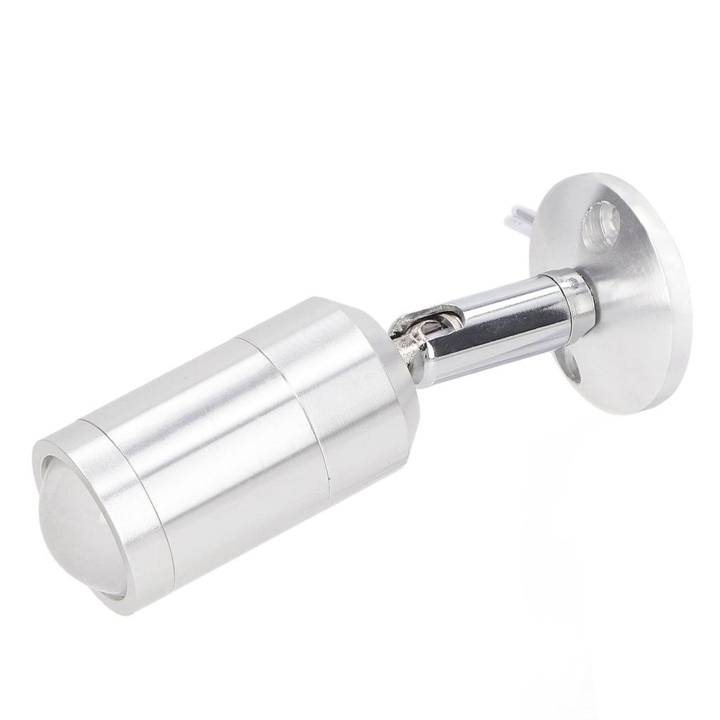 Витринный светильник с регулируемым углом наклона, мини-светодиодный светильник для витрин, полок, серебристый, AC 220В