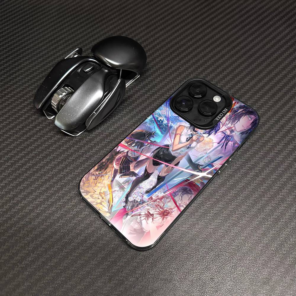 Чехол для телефона Chainsaw Man The Movie Арка Резе Цвет Серебристый Корпус Для lPhone 17 16 16e 15 14 13 12 11 Pro Max Plus