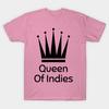 Футболка женская Queen Of Indies Harajuku Print Kawaii футболка летняя женская футболка с коротким рукавом топ футболка