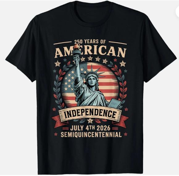 America 250th Anniversary 250 Years America T-Shirt,Unisex Tee