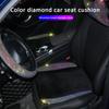 Новый чехол на сиденье автомобиля, набор чехлов на сиденья автомобиля, защитное кресло, подушка Four Seasons, автомобильные аксессуары Bling для женщин