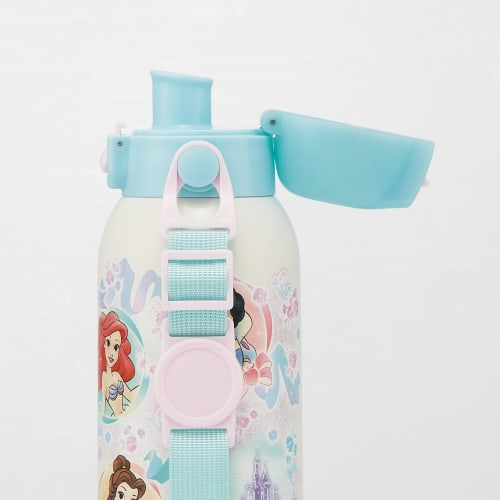 Skater Children's Water Bottle, 600ml, Disney Princess Design, Size 25, Girls, Insulated, Stainless Steel, Lightweight, Sports Bottle, STCH6-A