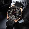 Мужские часы Модные Шикарные из нержавеющей стали Кварцевые Мужские часы с датой и неделей Выбор джентльмена