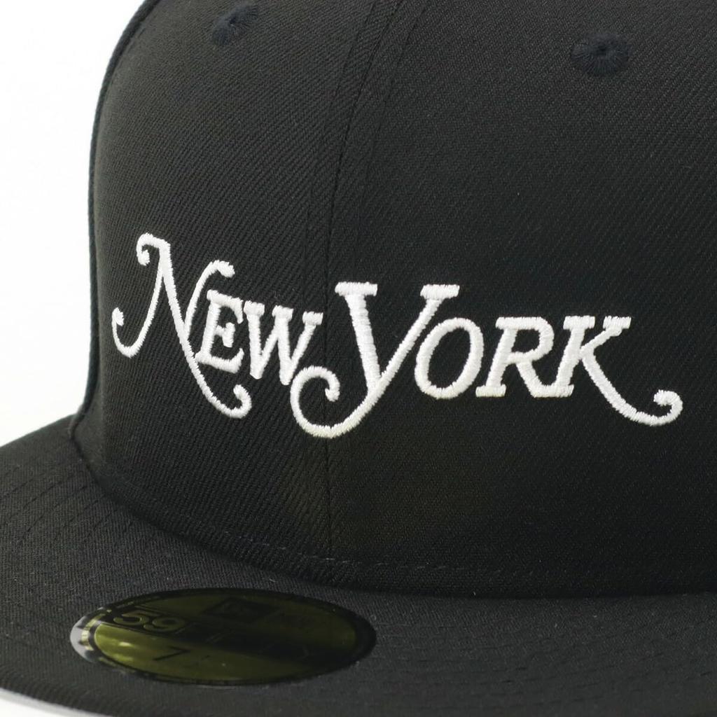New Era 59FIFTY New York Magazine Collaboration Size 7 5950 NYMG BLK Cap, Black, 1/2,